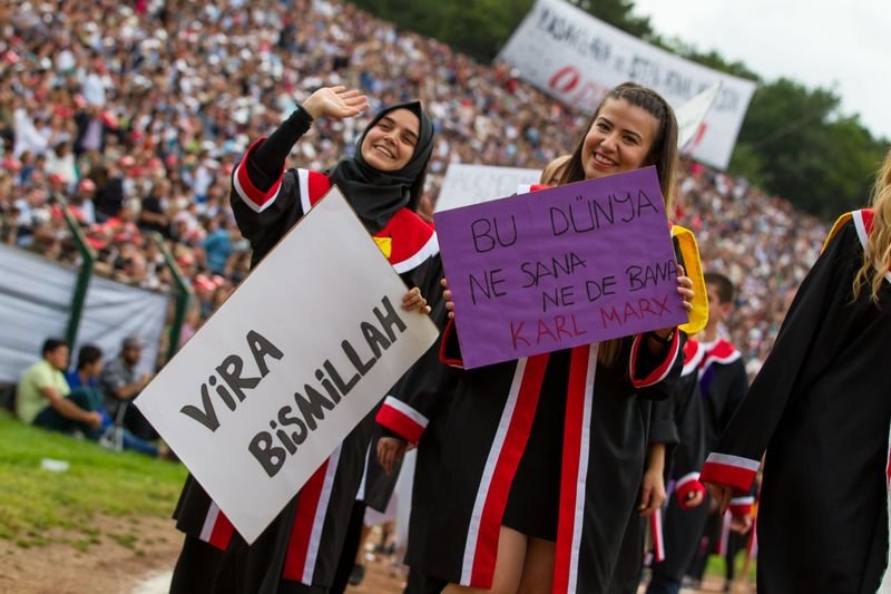 ODTÜ'de mezuniyet töreni yapıldı