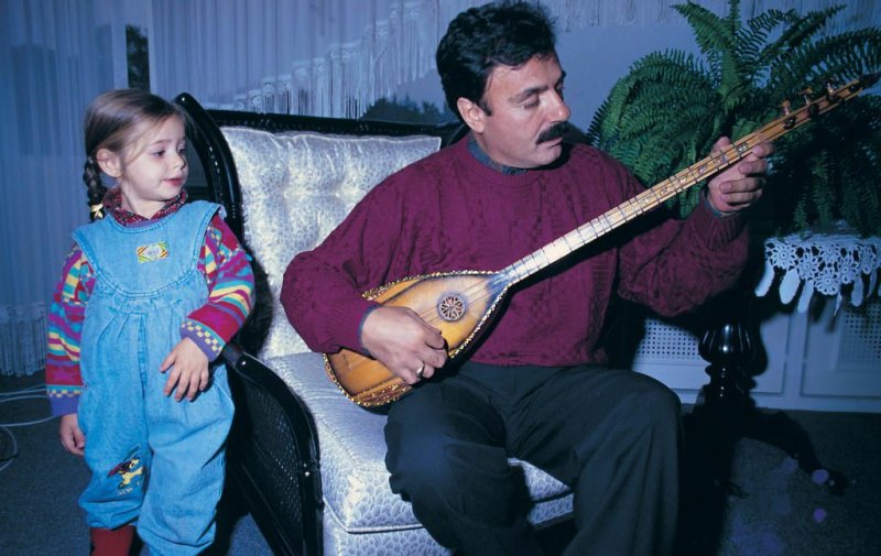 Necla Nazır�ın torun sevgisi