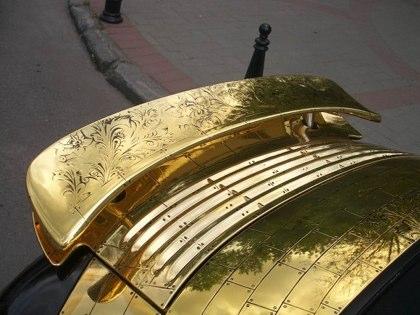 Altın Kaplama Porsche