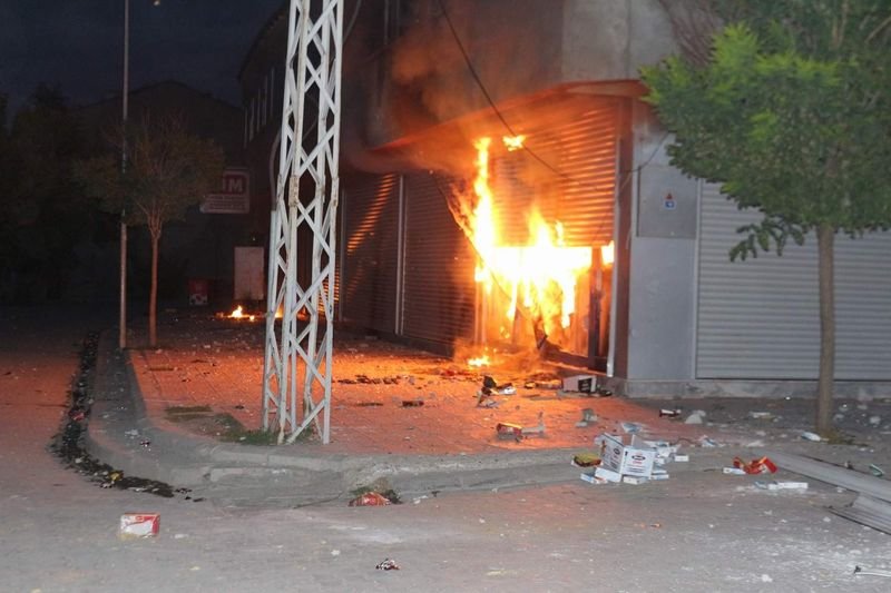 Muş'ta Kobani gerilimi