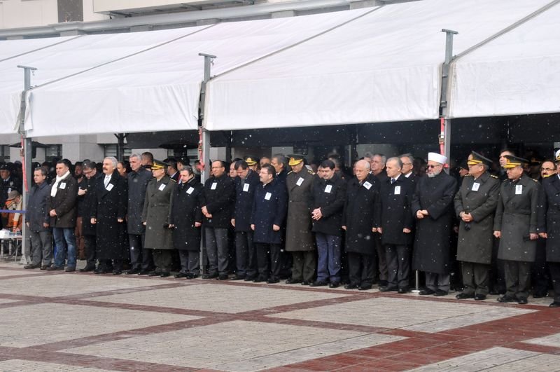 Şehit polis Kenan Kumaş için tören düzenlendi