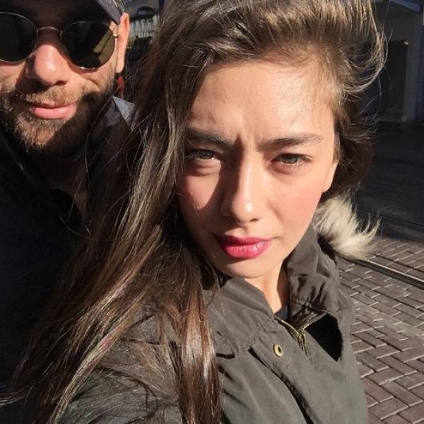 Neslihan Atagül ve Kadir Doğulu tatilde