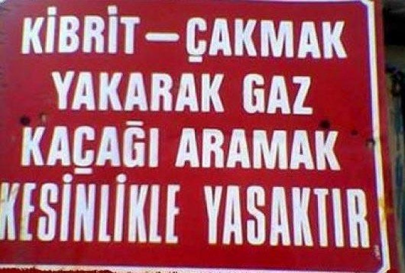 Akıllara zarar yasak tabelalar