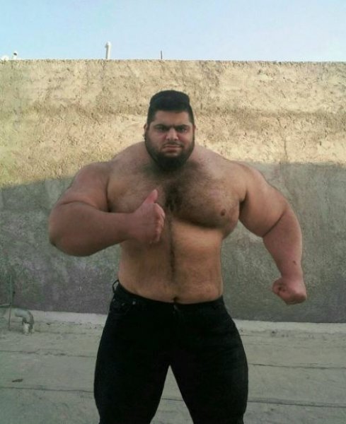 İranlı Hulk Sajad Gharibi