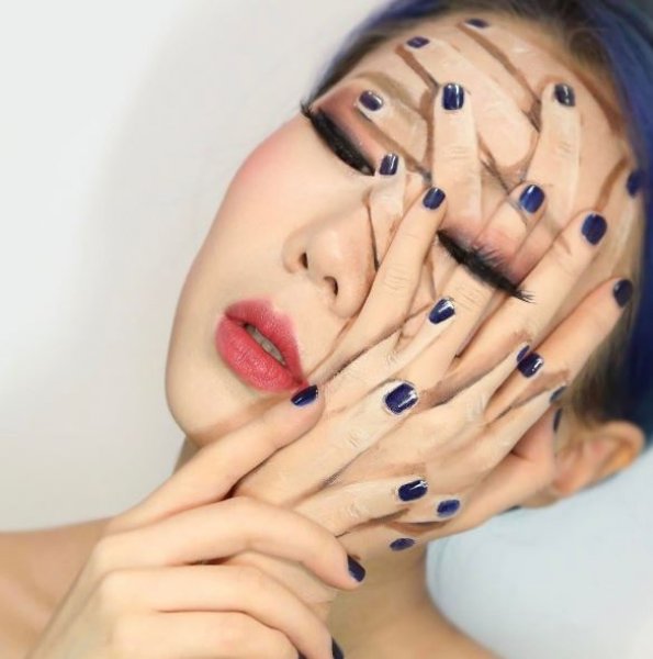 Makyaj sanatçısından muhteşem illüzyonlar