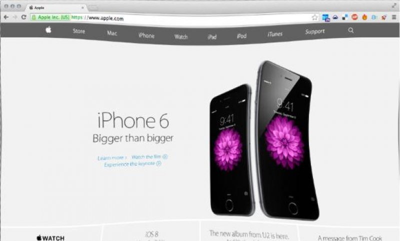 Bükülebilen iPhone 6 alay konusu oldu