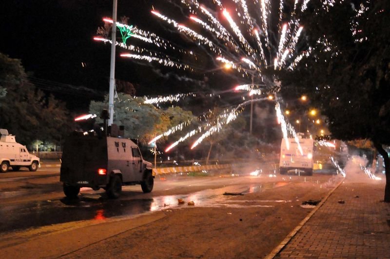 Muş'ta Kobani gerilimi