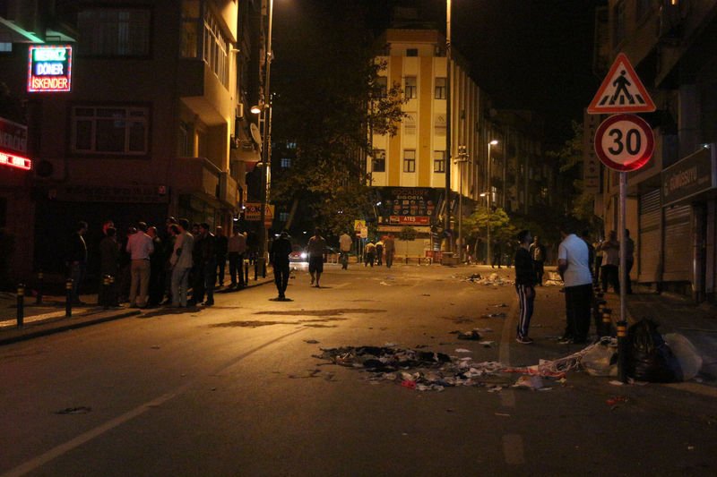 İstanbul'da Kobani eylemleri