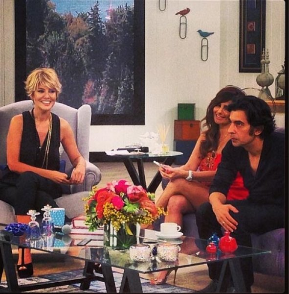 Gülben Ergen minibüse bindi