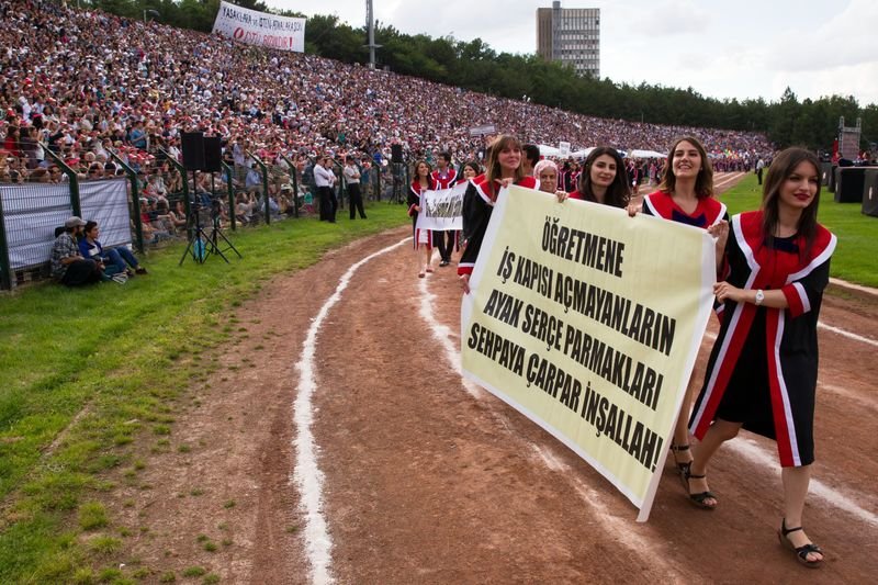 ODTÜ'de mezuniyet töreni yapıldı