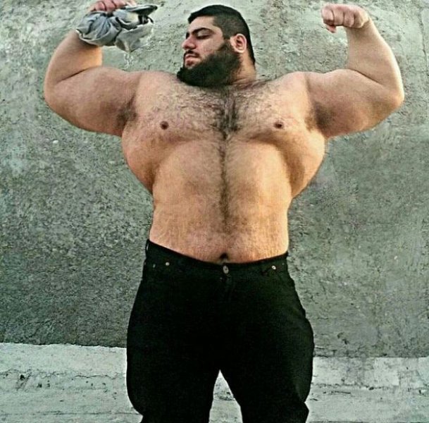 İranlı Hulk Sajad Gharibi