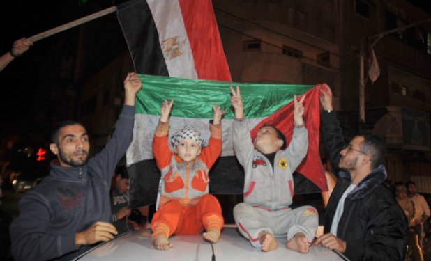 Gazze'de zafer kutlaması