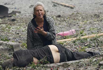 Savaşın vahşi yüzünden kareler