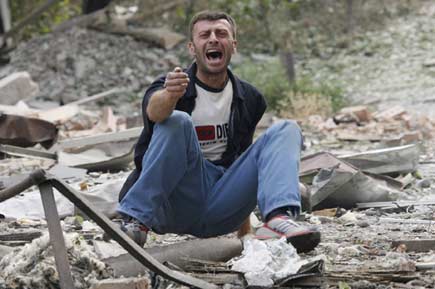 Savaşın vahşi yüzünden kareler