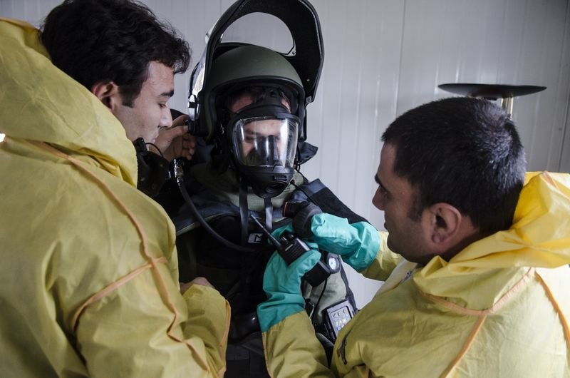 Bomba imha robotu kaplan birçok kente dağıtıldı