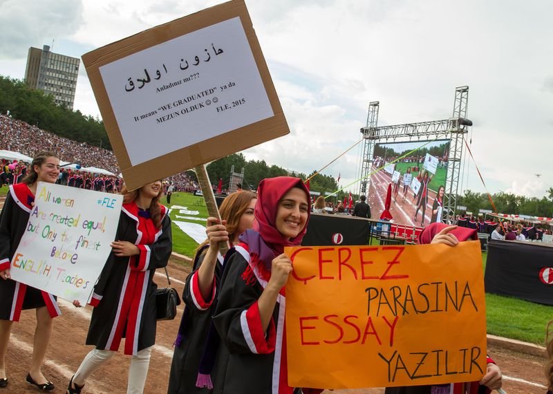 ODTÜ'de mezuniyet töreni yapıldı