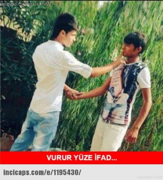 Sosyal medyada vurur yüzüne ifadesi fırtınası