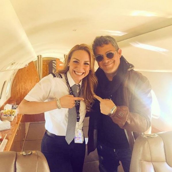 Ronaldo'nun Meksikalı güzel pilotu