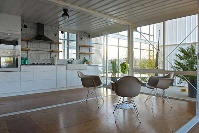 Muhteşem dekorasyonlarıyla konteyner evler 