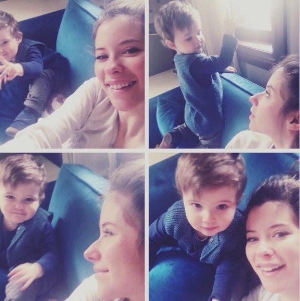 Güzel oyuncu İpek Usta doğum için gün sayıyor