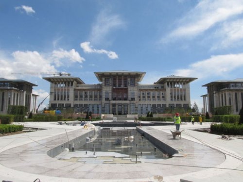 Yeni Başbakanlık binasının içinden ilk görüntüler