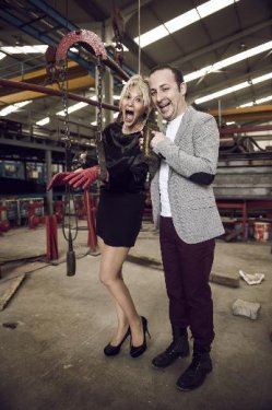 Tolga Çevik'ten Ayşe Arman'a film setinde çok özel kareler