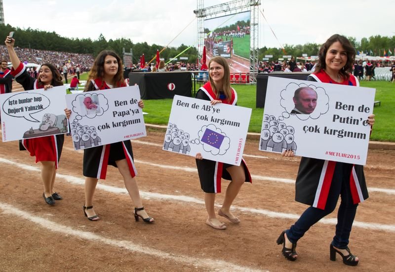 ODTÜ'de mezuniyet töreni yapıldı