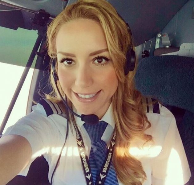 Ronaldo'nun Meksikalı güzel pilotu