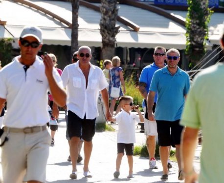 Rus milyarder Abramoviç Bodrum sokaklarında 