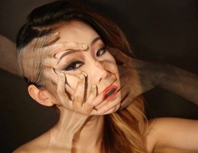 Makyaj sanatçısından muhteşem illüzyonlar