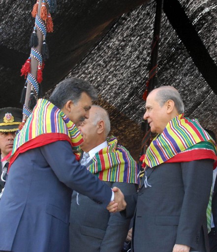 Devletin zirvesi Söğüt'te buluştu