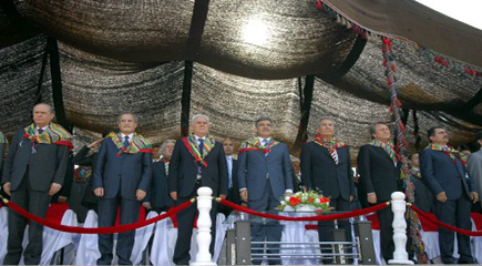 Devletin zirvesi Söğüt'te buluştu