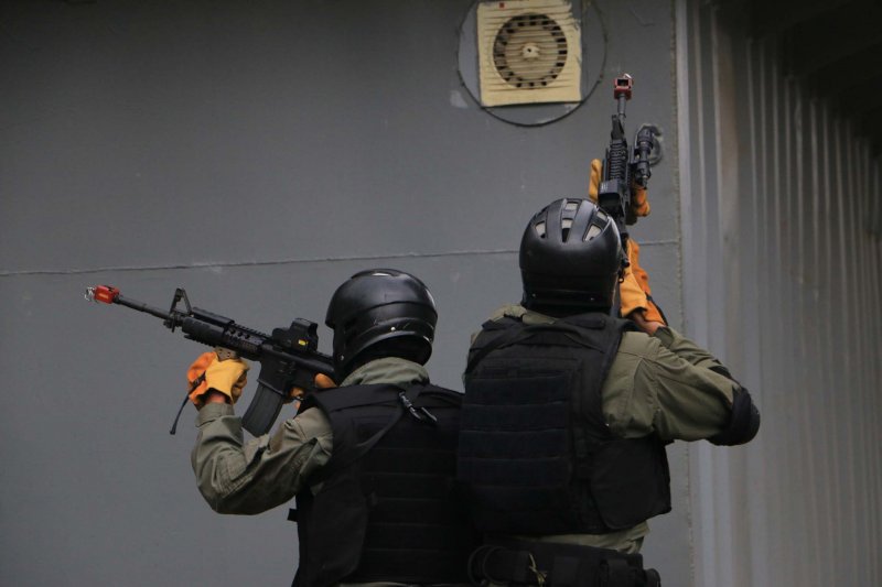 SAT komandolarından nefes kesen tatbikat