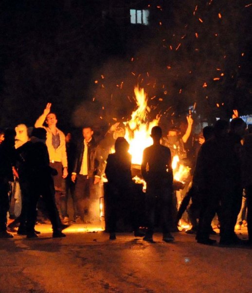 Muş'ta Kobani gerilimi