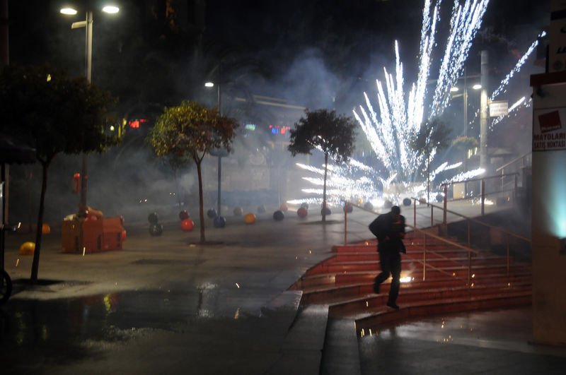 İstanbul'da Kobani eylemleri