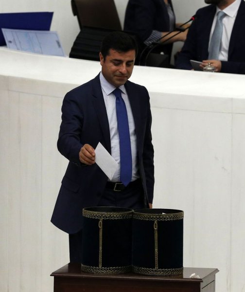 Meclis Başkanlığı oylamasından kareler