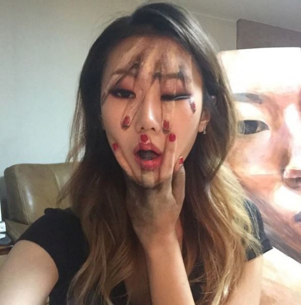 Makyaj sanatçısından muhteşem illüzyonlar