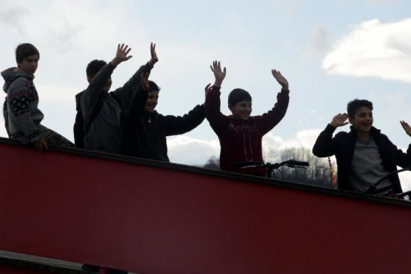 Trabzon'da inşa edilen 'Aşk Köprüsü' ilgi çekiyor