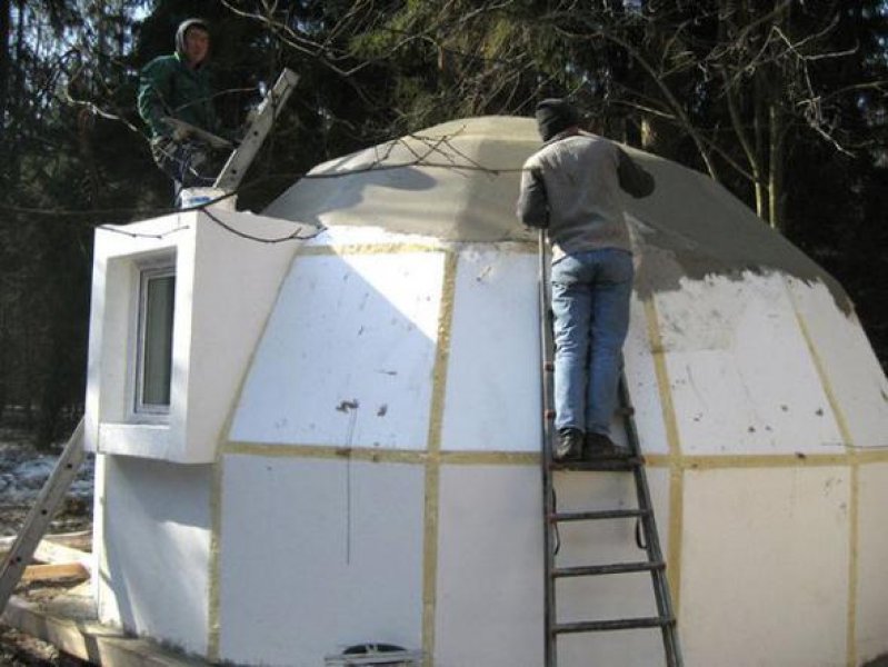 Japonya'da yapılan köpük evlerin ömrü 300 yıl 