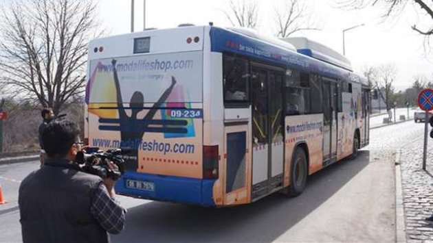 ODTÜ öğrencileri otobüsten inmeme eylemi yaptı