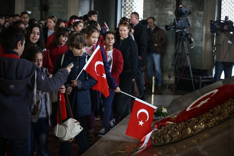 Ankara'da ilk tören Anıtkabir'de
