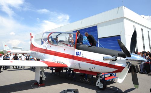 Erdoğan, Hürkuş'tan dünyaya mesaj verdi