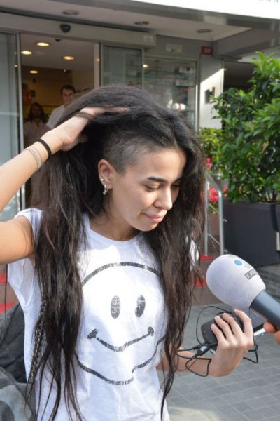 Asena Erkin şov yaptı 