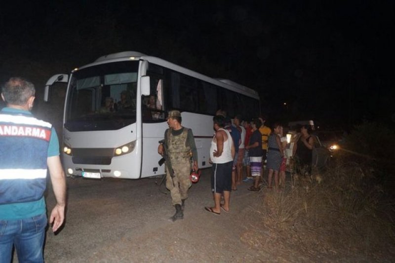 Marmaris operasyonundan ilk görüntüler