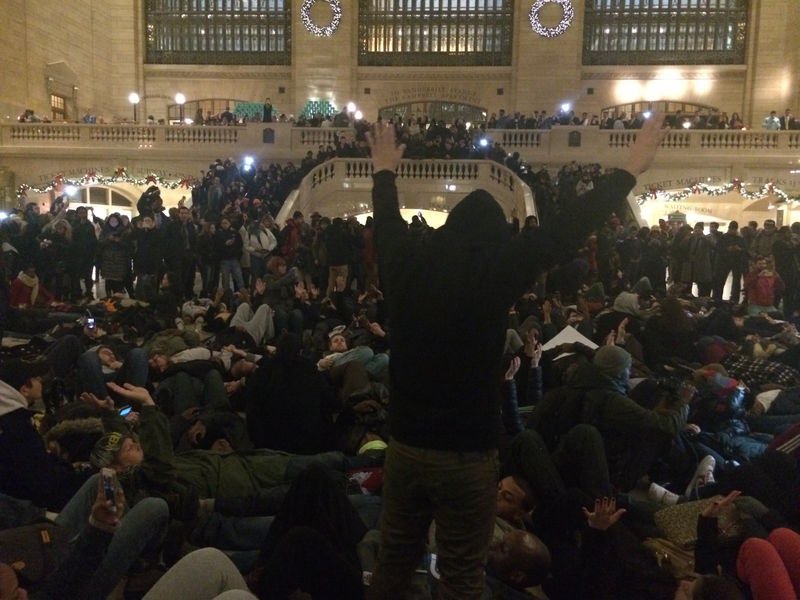 Polis şiddeti protestoları New York'a yayıldı