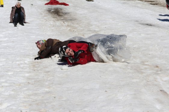 Rize'deki Kardan Adam Şenlikleri'nde 13 kişi yaralandı