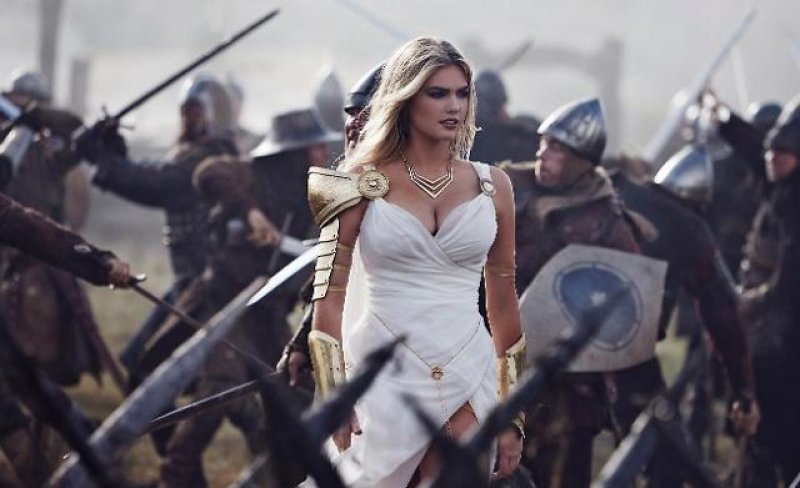 Kate Upton reklam filminde