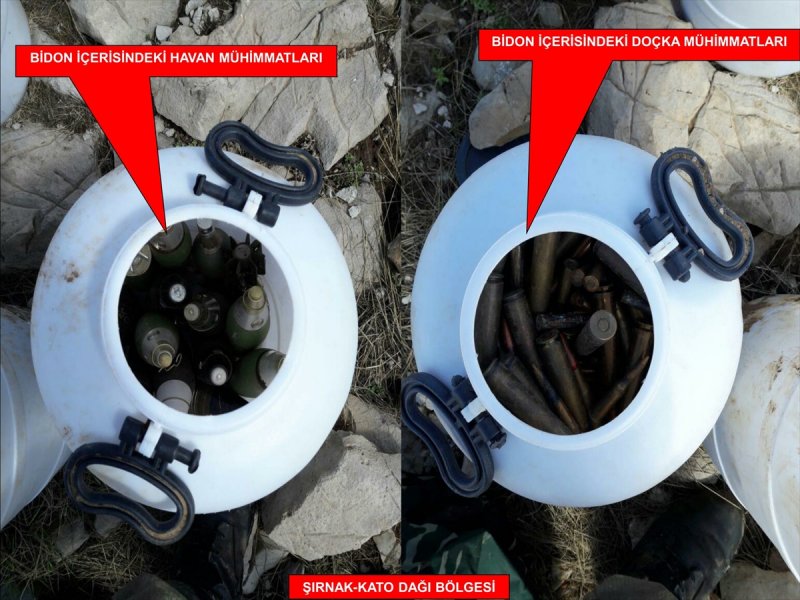 Şırnak'ta terör örgütüne büyük darbe