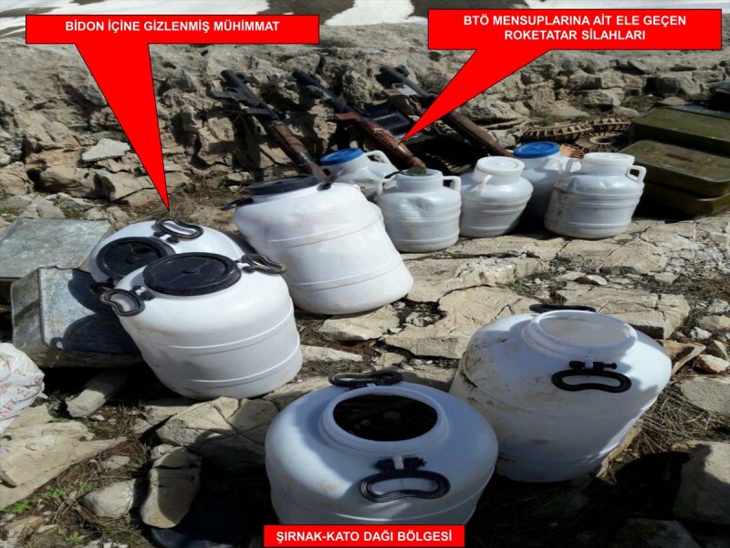 Şırnak'ta terör örgütüne büyük darbe