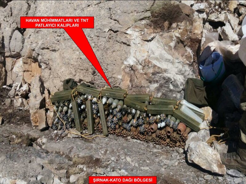 Şırnak'ta terör örgütüne büyük darbe